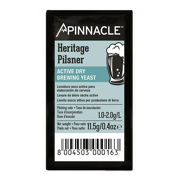 Fermento Pinnacle Heritage Pilsner Sachê 11,5g