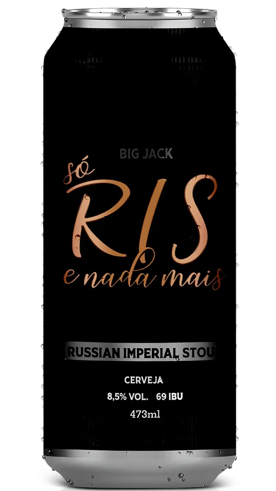 Cerveja Big Jack So RIS e Nada Mais - Lata 473ml