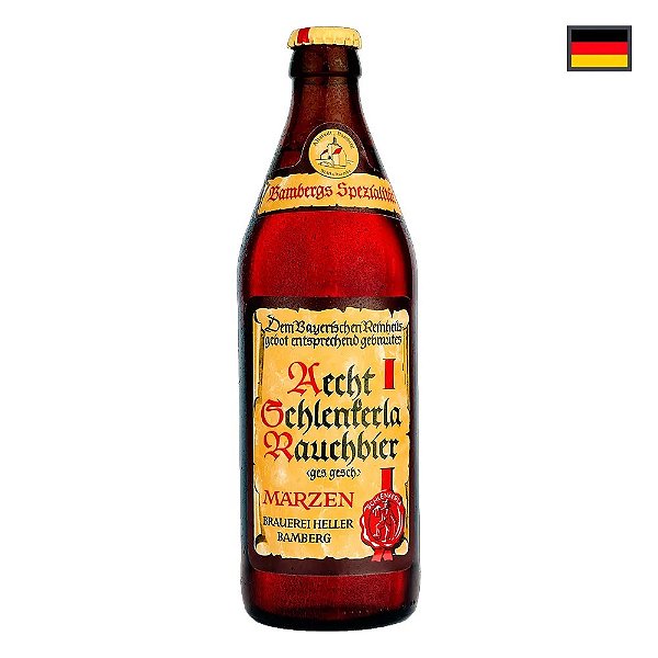 Cerveja Schlenkerla Rauchbier Marzen - Garrafa 500ml VALIDADE 08/2025