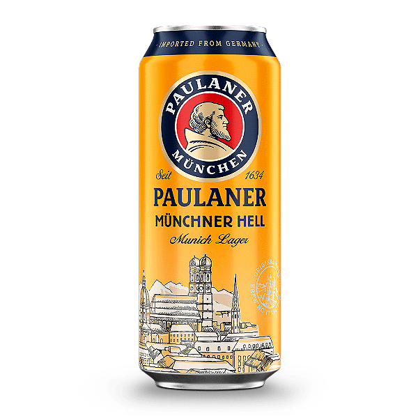 Cerveja Paulaner Original Munchner Hell - Lata 500ml
