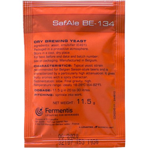 Fermento Fermentis BE-134  (VALIDADE 09/23)