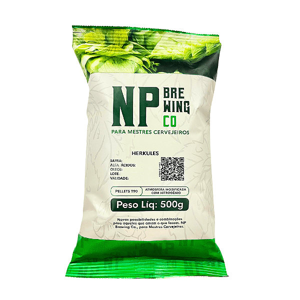 Lúpulo NP Herkules - 500 gramas (pellets)