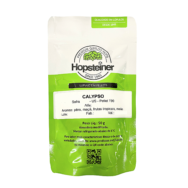Lúpulo Hopsteiner Calypso - 50g (pellets)