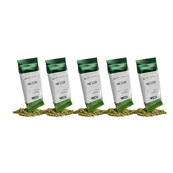 Lúpulo Barth Haas HBC 1134 - 5 pacotes 50g (pellets)