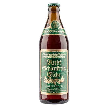 Cerveja Schlenkerla Rauchbier Doppelbock Eiche - Garrafa 500ml VALIDADE 10/2025