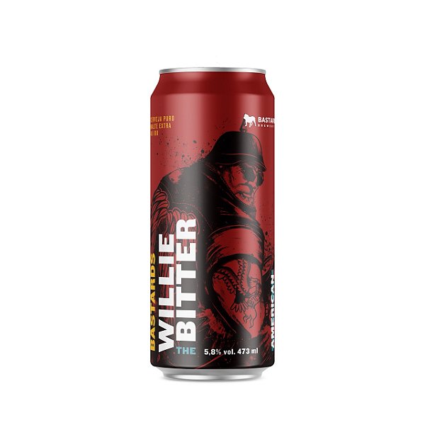 Cerveja Bastards Willie the Bitter American Pale Ale - Lata 473ml