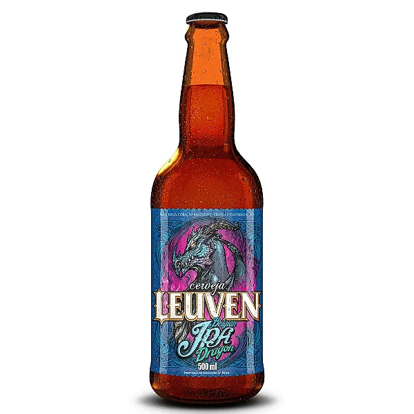 Cerveja Leuven Belgian IPA Dragon - Garrafa 500ml