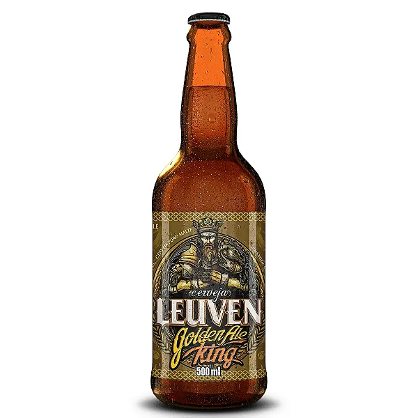 Cerveja Leuven Golden Ale King - Garrafa 500ml