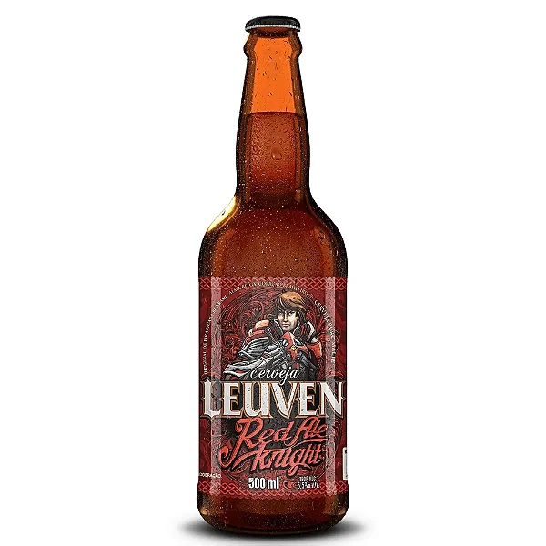 Cerveja Leuven Red Ale Knight - Garrafa 500ml