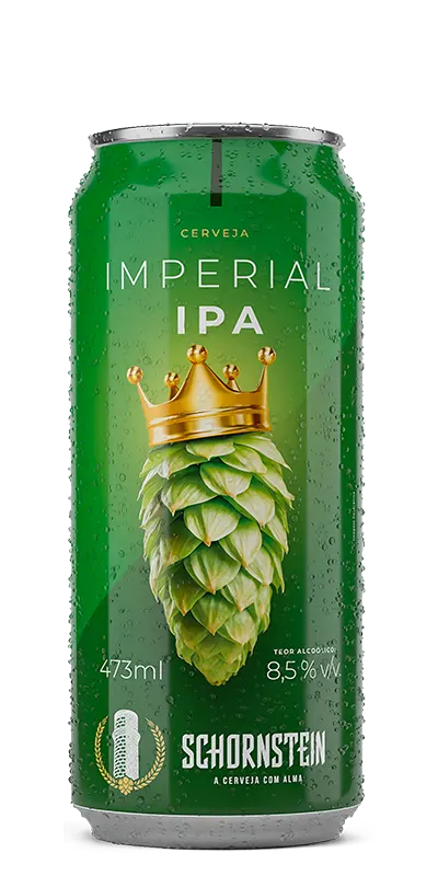 Cerveja Schornstein Imperial IPA - Lata 473ml