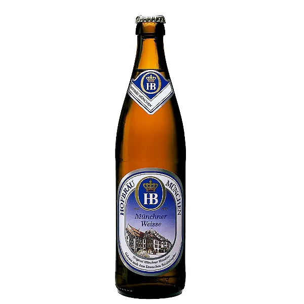 Cerveja Hofbräu HB Weisse 500ml Garrafa