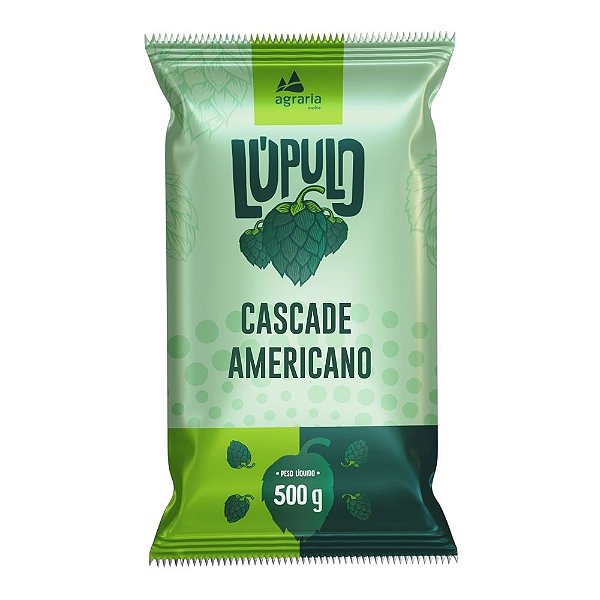 Lúpulo Agrária Cascade Americano 500g