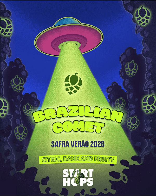 Lúpulo Start Hops Brazilian Comet 50g (pellets)
