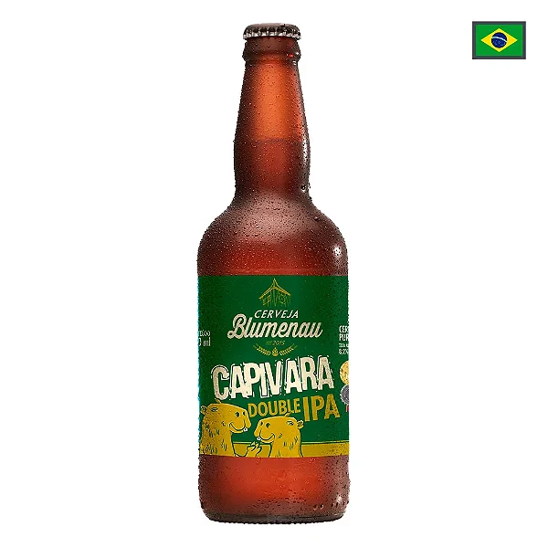 Cerveja Blumenau Capivara Double IPA Garrafa 500ml