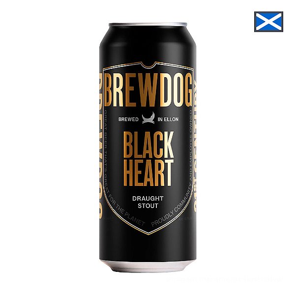 Cerveja Brewdog Black Heart - Lata 440ml