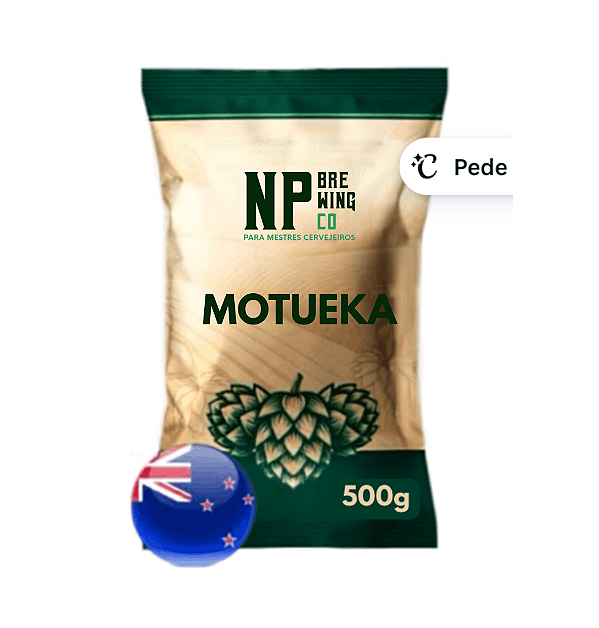 Lúpulo NP Motueka - 500 gramas (pellets)