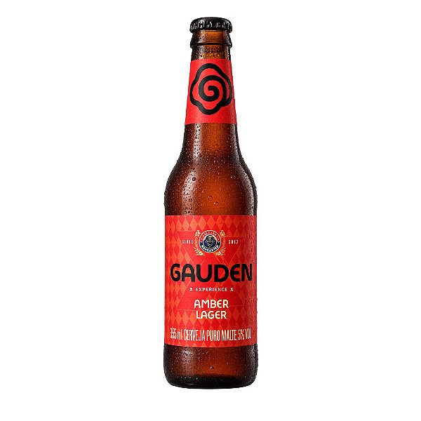 Cerveja Gauden Experience Amber Lager 355ml
