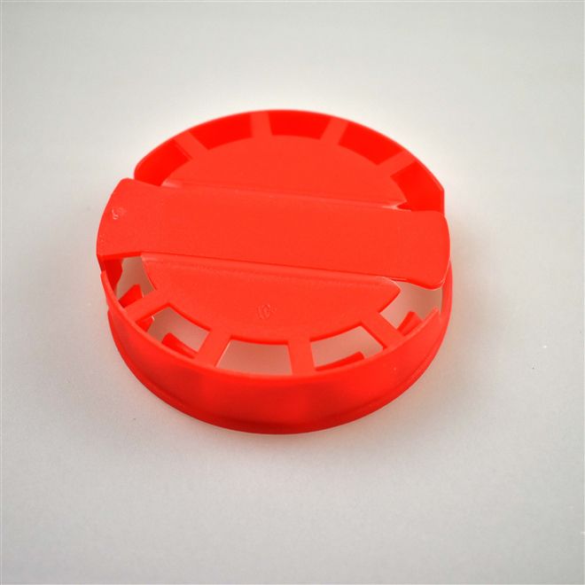 Lacre Plástico de Segurança para Barril Inox Tipo S - Vermelho - 10 Und