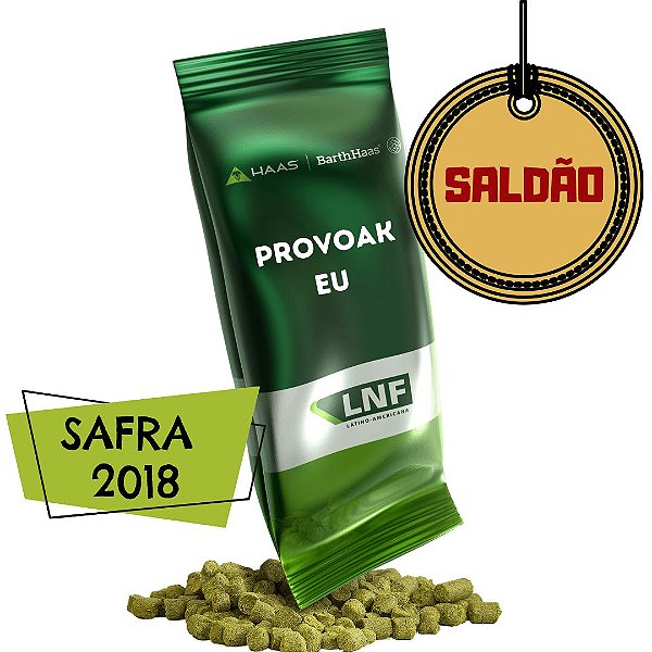 Lúpulo Barth Haas Provoak Type 1 EU Style 2018 - 50g (pellets) - SALDÃO