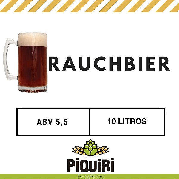 Kit receitas cerveja artesanal  10L Classic RauchBier