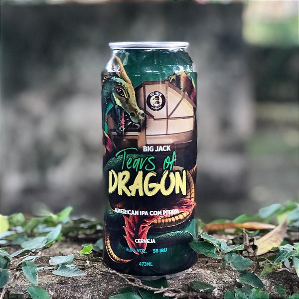 Cerveja Big Jack American Ipa com Pitaya Dragon- Lata 473ml