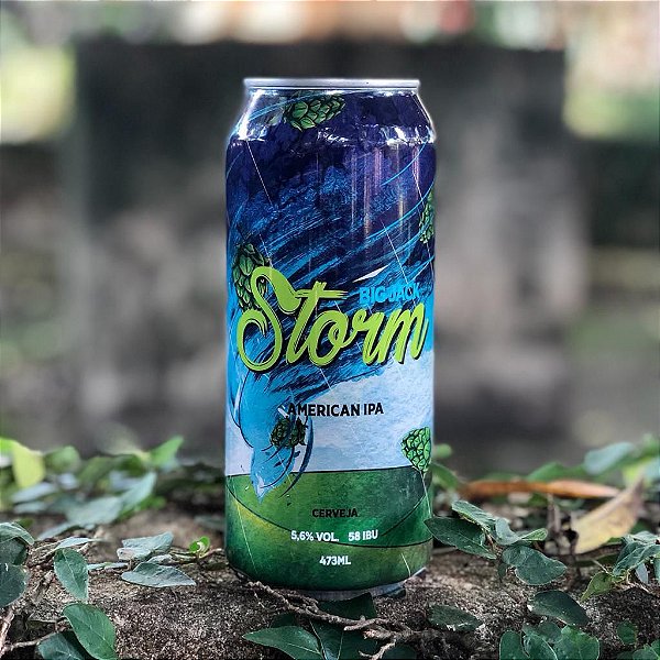 Cerveja Big Jack American Ipa Storm - Lata 473ml
