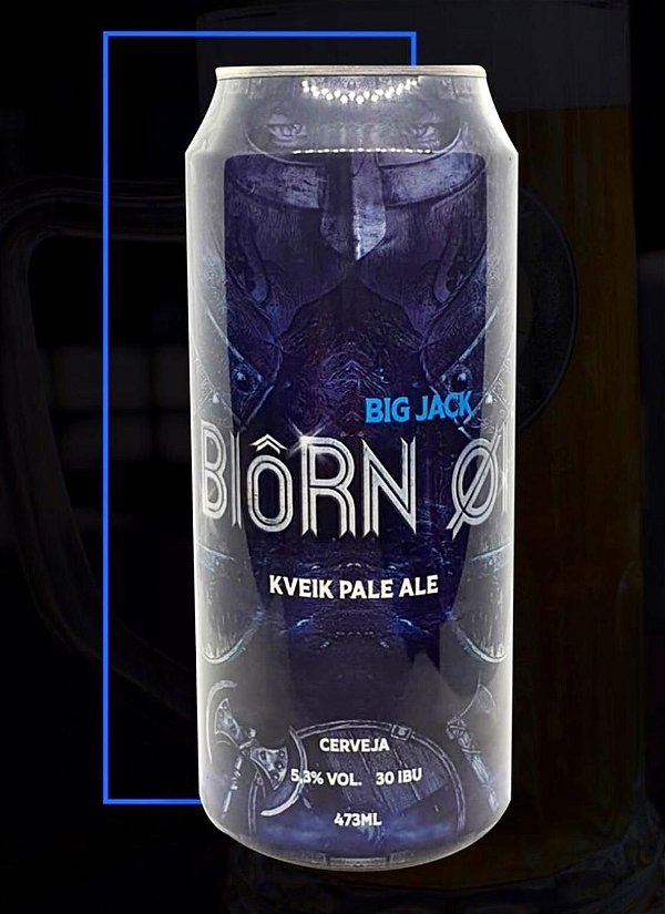 Cerveja Big Jack Kveik Pale Ale Biorn - Lata 473ml