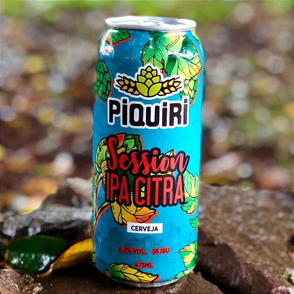 Cerveja Piquiri Session IPA Citra - Lata 473ml