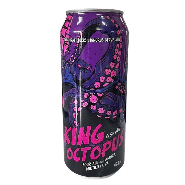 Cerveja Ignorus King Octopus - 473ml (lata)