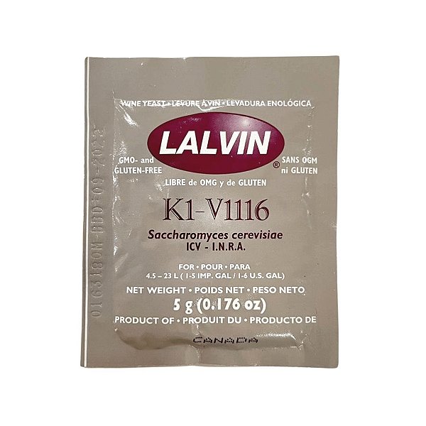 Fermento Lalvin K1-V1116 - 5g