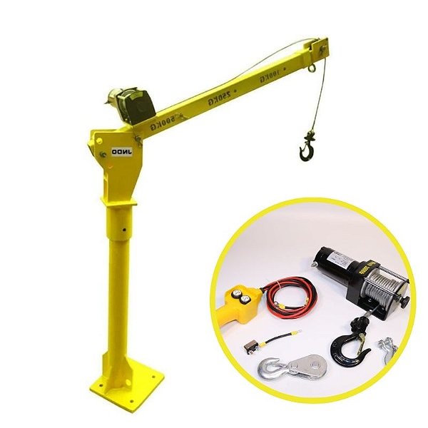 Mini Guindaste Para Caminhonete ( 500kg Munck Elétrico 12V Frete Grátis, 3x Sem Juros )
