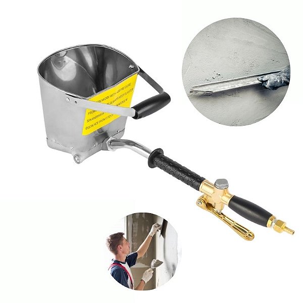 Máquina de Chapiscar Parede ( Frete Grátis - 3x Sem Juros )