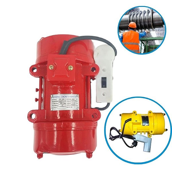 VIBRADOR DE CONCRETO ( TIPO  CARRAPATO 750W - 220V MONOFÁSICO ZW FRETE GRÁTIS, DESCONTO NO PIX)