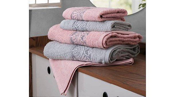 JG BANHO 5 PCS  BORDADO