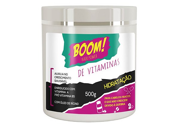 Hidratação boom de vitaminas