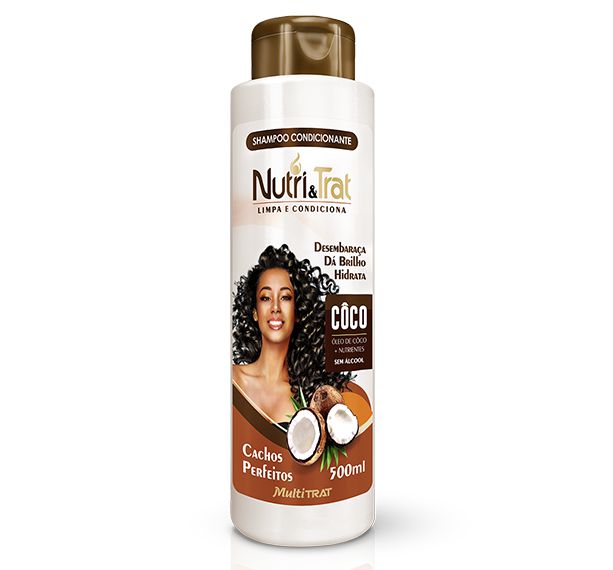 Shampoo concionante Nutritrat Coco 500 ml
