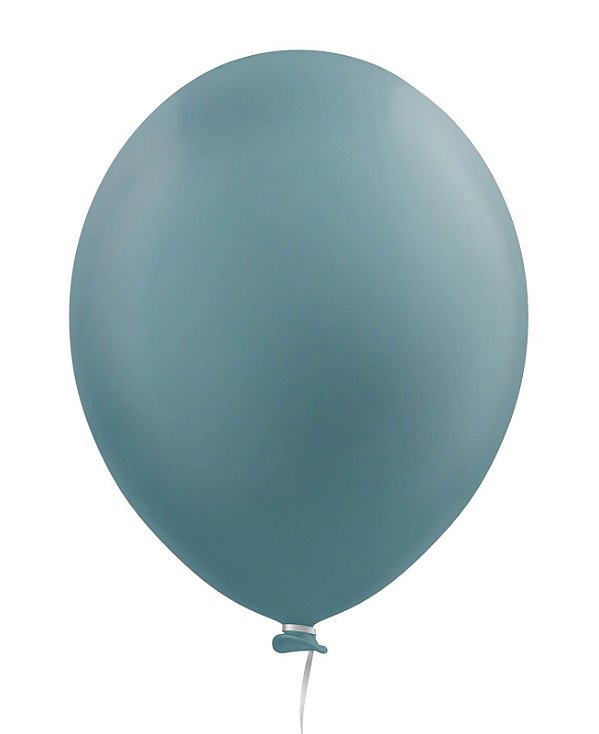 Balão Azul Tiffany - Tamanho 12" c/25 - Happy Balões - Acessórios e Balões