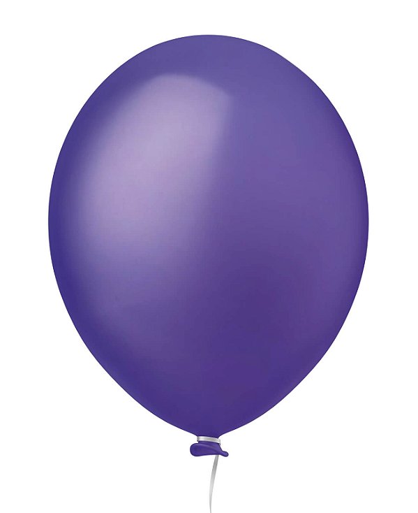 BALÃO HAPPY DAY LISO 11 C/50 VIOLETA