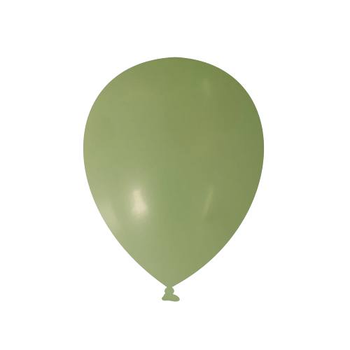 BALÃO HAPPY DAY LISO 11 C/50 VERDE EUCALIPTO