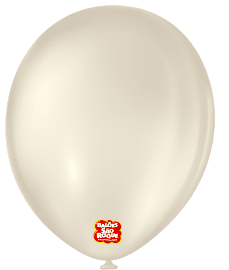 BALÃO SÃO ROQUE LISO 16 REDONDO C/10 AREIA