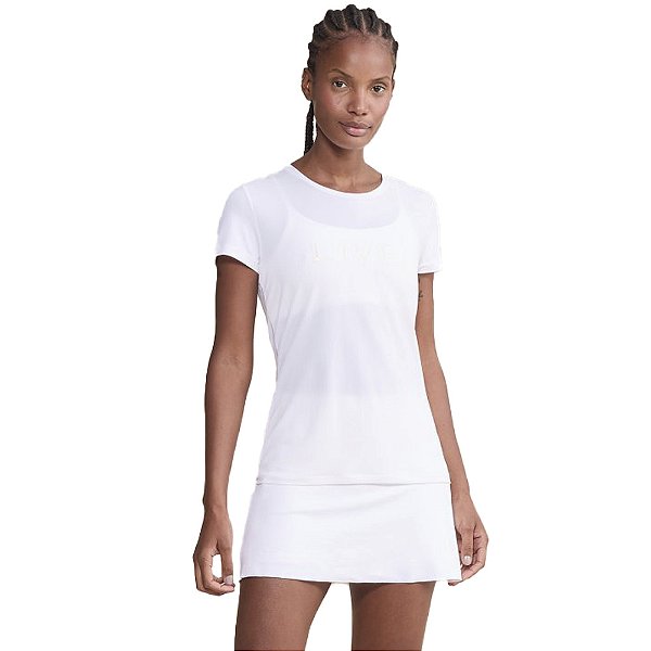 CAMISETA ICON COMFORT PURE WHITE - LIVE!