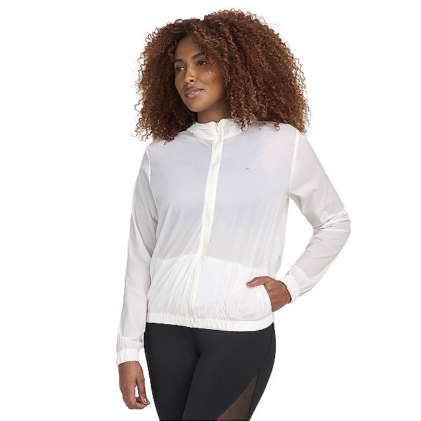 JAQUETA ETERNA CORTA VENTO COM CAPUZ BRANCO - ALTOGIRO