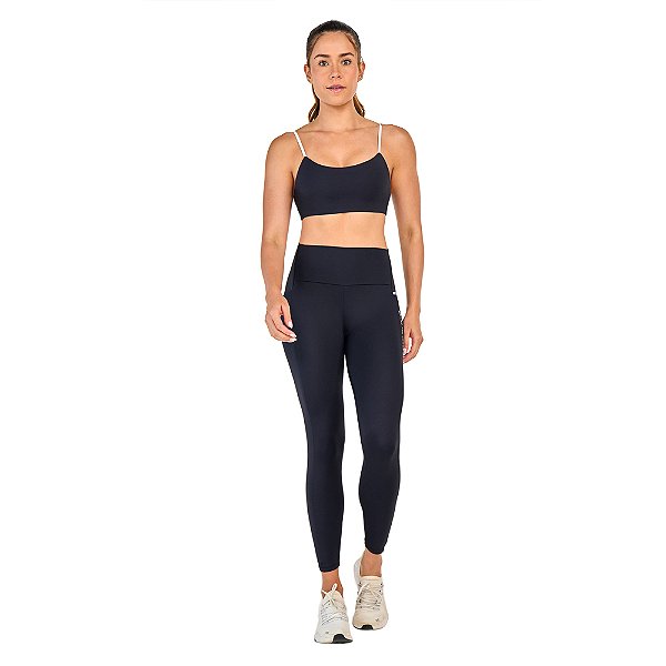 LEGGING BOLSOS LATERAIS SPORT WAY OF LIF PRETO - ALTOGIRO