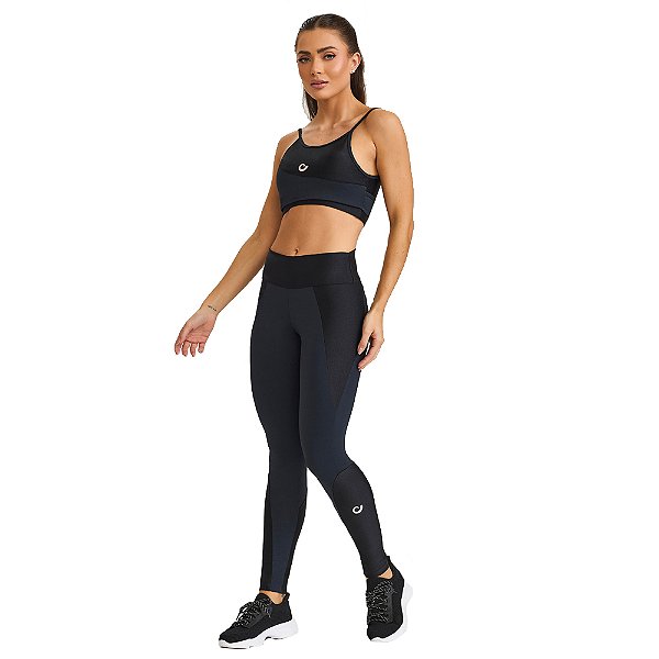 LEGGING EMPINA BUMBUM NZ COM BOLSO PRETO - CAJUBRASIL