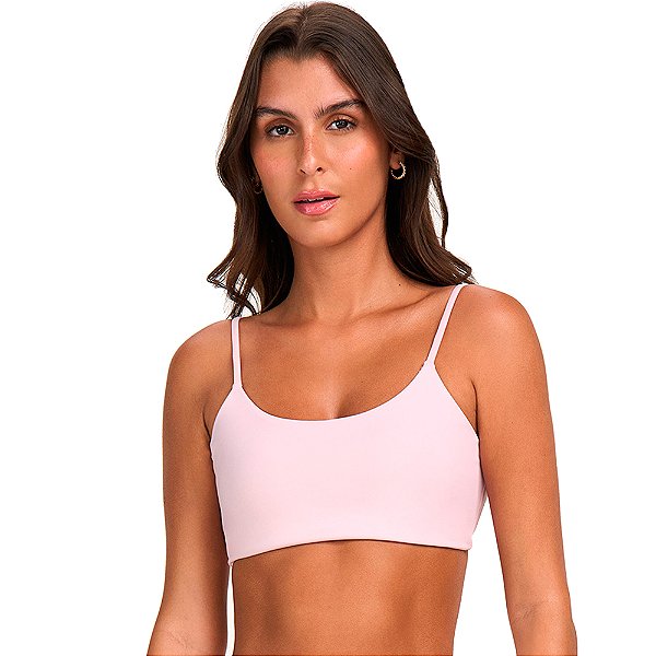 TOP ETERNO LISO COSTAS DECOTADA ROSA CALMO - ALTOGIRO