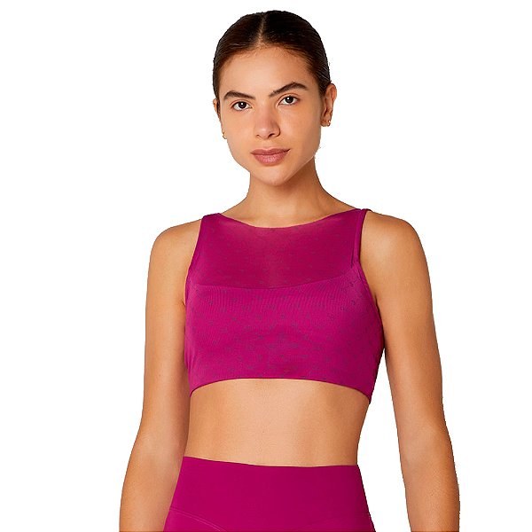 TOP SOBREPOSICAO TULE AG ROXO ENERGIA - ALTOGIRO