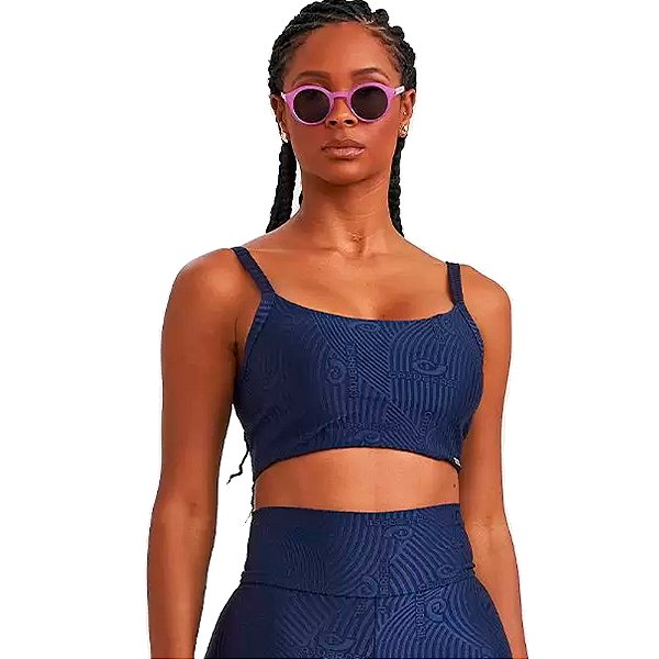 TOP EXCLUSIVO CAJUBRASIL AZUL ECLIPSE - CAJUBRASIL