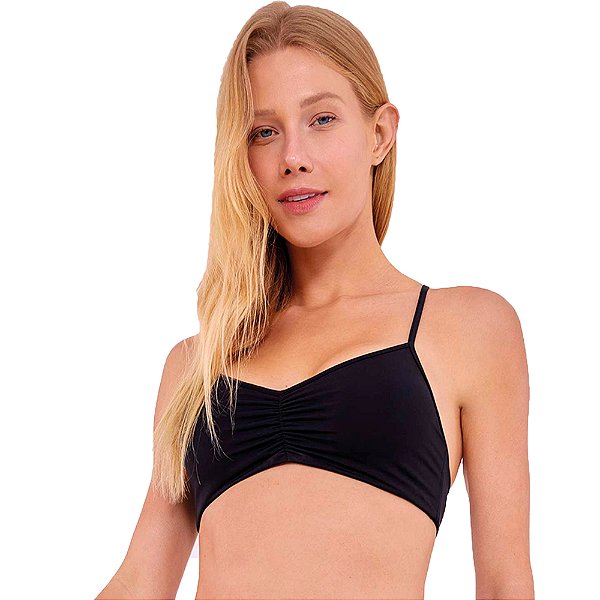 TOP FLUXY COSTAS CRUZADAS PRETO - ALTOGIRO