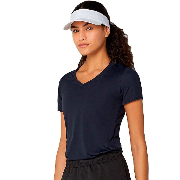 T-SHIRT ETERNA GOLA V ALONGADA PRETO  - ALTOGIRO