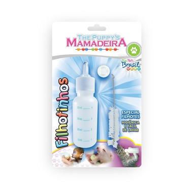 Mamadeira Para Filhotes Com Bico Extra e Escova